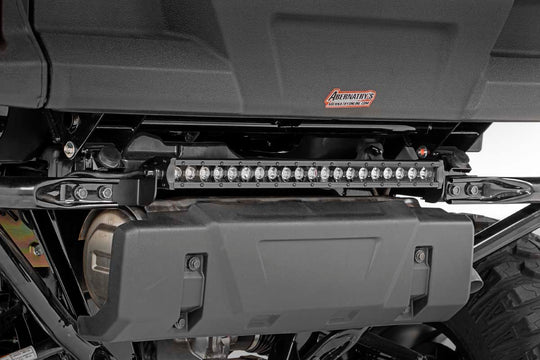 92006 LED Light - Under Bed Mount - 20" Black Single Row - Honda Pioneer 1000 (16-22) Rough Country Canada