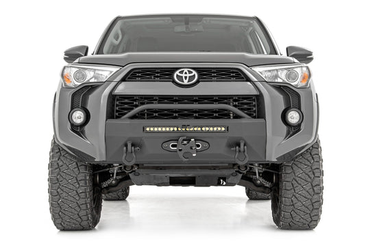 10744 Front Bumper - Hybrid - 20" Blk LED - Toyota 4Runner 2WD/4WD (14-23) Rough Country Canada