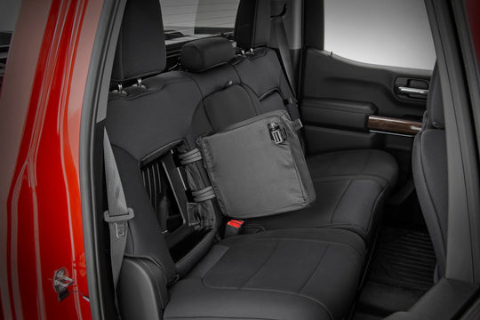 91037 Seat Covers - FR 40/40/20 & RR Back Storage - Chevy/GMC 1500 (19-23) Rough Country Canada