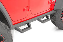 Load image into Gallery viewer, 90769A Contoured Drop Steps - 4 Door - Jeep Wrangler 4xe (21-23)/Wrangler JL (18-23) Rough Country Canada