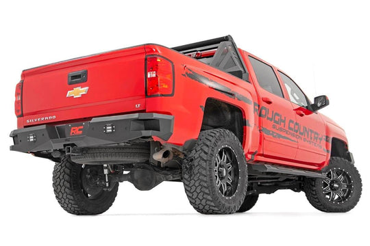 10773 Rear Bumper - LED - Chevy/GMC 1500 (07-18) Rough Country Canada