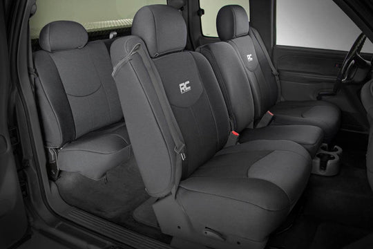 91013 Seat Covers - Front 40/40/20 - Chevy/GMC 1500 (99-06 & Classic) Rough Country Canada