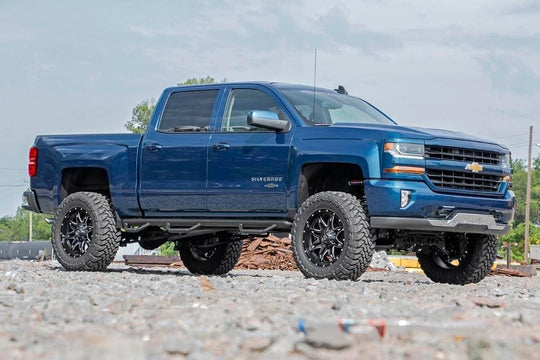 18750 7 Inch Lift Kit - Alum/Stamp Steel - Vertex - Chevy/GMC 1500 (14-18) Rough Country Canada