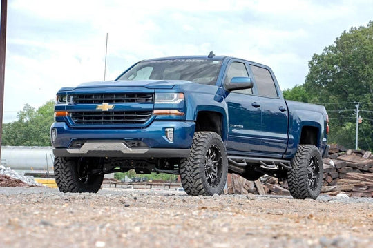 23750 7 Inch Lift Kit - Cast Steel - Vertex - Chevy/GMC 1500 (14-18) Rough Country Canada