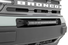 Load image into Gallery viewer, 71036 LED Light - Bumper Mount - 20" Black Single Row - Ford Bronco Sport (21-23) Rough Country Canada