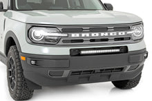 Load image into Gallery viewer, 71035 LED Light - Bumper Mount - 20" Chrome Single Row - Ford Bronco Sport (21-23) Rough Country Canada