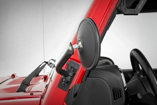 10519 Round Trail Mirror - Jeep Wrangler JK (2007-2018) Rough Country Canada