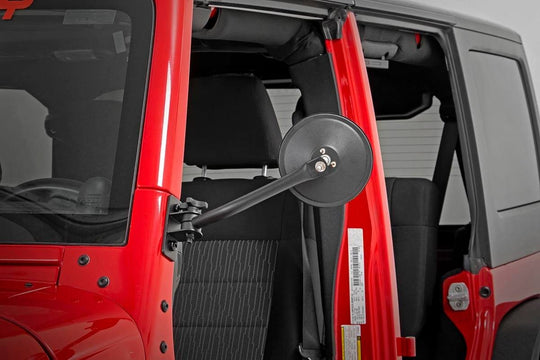 10519 Round Trail Mirror - Jeep Wrangler JK (2007-2018) Rough Country Canada