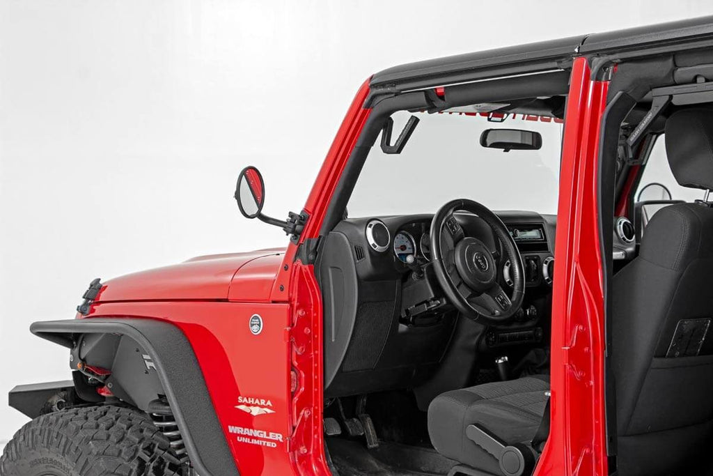 10519 Round Trail Mirror - Jeep Wrangler JK (2007-2018) Rough Country Canada