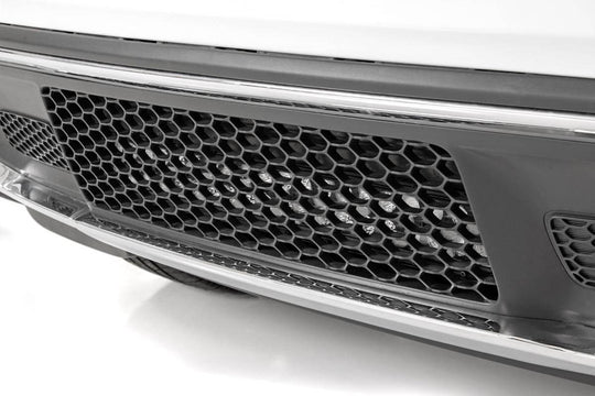 70773DRLA LED Light - Bumper Mount - 20" Black Dual Row- Amber DRL - Jeep Grand Cherokee WK2 (11-20) Rough Country Canada