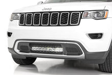 Load image into Gallery viewer, 70773 LED Light - Bumper Mount - 20" Black Dual Row - Jeep Grand Cherokee WK2 (11-20) Rough Country Canada