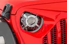 Load image into Gallery viewer, RCH5300 Headlights - DRL Halo LED - 9" - Jeep Gladiator JT/Wrangler 4xe/Wrangler JL (18-23) Rough Country Canada