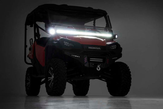 92014 LED Light - Cage Mount - 50" Black Single Row - Honda Pioneer 1000/Pioneer 1000-5 (16-22) Rough Country Canada