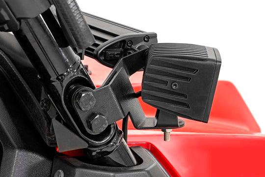 92009 LED Light - Cage Mount - 2" Black Pair - Honda Pioneer 1000/Pioneer 1000-5 (16-22) Rough Country Canada