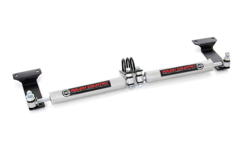 8749030 N3 Steering Stabilizer - Dual - 2-8 Inch Lift - Ford Excursion (00-05)/Super Duty (99-04) Rough Country Canada