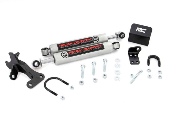 8749630 N3 Steering Stabilizer - Dual - 4 Inch Lift - Jeep Grand Cherokee WJ (99-04) Rough Country Canada