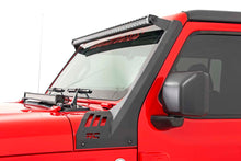 Load image into Gallery viewer, 80065 JEEP JL/JT 50IN LED UPPER WINDSHIELD MOUNT W/ 50IN SINGLE ROW Spectrum Rough Country Canada