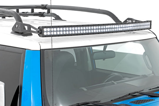 71205 LED Light - Windshield - 50" Chrome Series DRL - FJ Cruiser (2007-2014) Rough Country Canada