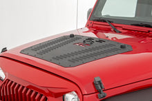 Charger l'image dans la galerie, 10527 Hood Louver with RC Logo - Jeep Wrangler JK (2007-2018) Rough Country Canada