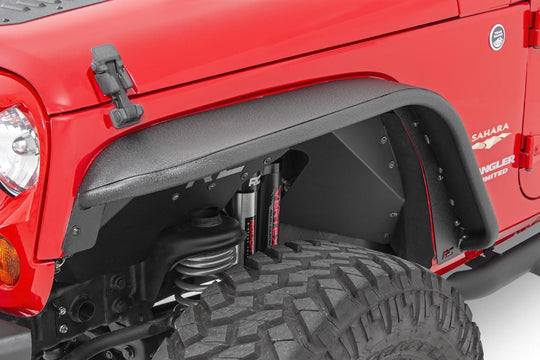 10533 Fender Flare - Steel - FR & RR - Jeep Wrangler JK (2007-2018) Rough Country Canada