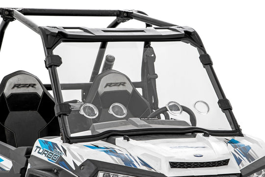 98282010 Vented Full Windshield - Scratch Resistant - Polaris RZR XP 1000/RZR XP 4 1000 (14-22) Rough Country Canada
