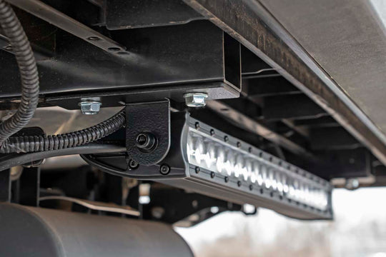 93038 LED Light - Under Bed Mount - 20" Black Single Row - Mid Size - Polaris Ranger 500/570 (15-22) Rough Country Canada