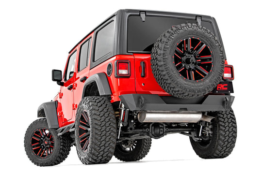 10598 Rear Bumper - Trail - Tire Carrier - Jeep Wrangler 4xe (21-23)/Wrangler JL (18-23) Rough Country Canada