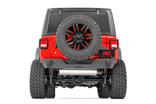 10598 Rear Bumper - Trail - Tire Carrier - Jeep Wrangler 4xe (21-23)/Wrangler JL (18-23) Rough Country Canada