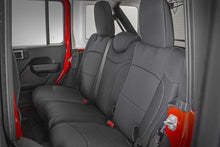 Load image into Gallery viewer, 91010 Seat Covers - Front and Rear - Jeep Wrangler JL 4WD (2018-2023) Rough Country Canada