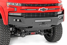 Charger l'image dans la galerie, 10757A High Clearance Front Bumper - LED Lights &amp; Skid Plate - Chevy Silverado 1500 (19-22) Rough Country Canada