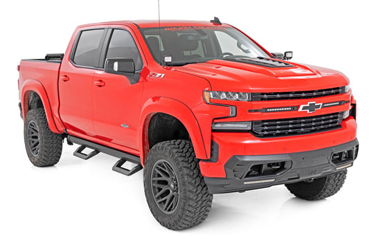 12002 SR2 Adjustable Aluminum Steps - Crew Cab - Chevy/GMC 1500/2500HD (19-23) Rough Country Canada