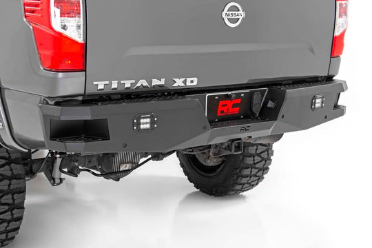 10781 Rear Bumper - Nissan Titan XD 2WD/4WD (2016-2021) Rough Country Canada