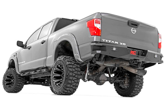 10781 Rear Bumper - Nissan Titan XD 2WD/4WD (2016-2021) Rough Country Canada