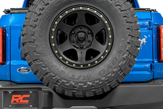 51053 Spare Tire Relocation - Ford Bronco 4WD (2021-2023) Rough Country Canada