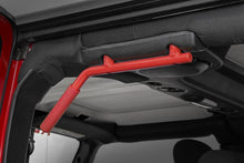 Load image into Gallery viewer, 6503RED Grab Handles - Steel - FR &amp; RR - Red - Jeep Wrangler JK (2007-2018) Rough Country Canada