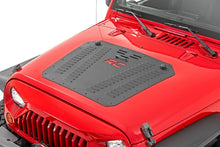 Charger l'image dans la galerie, 10527 Hood Louver with RC Logo - Jeep Wrangler JK (2007-2018) Rough Country Canada