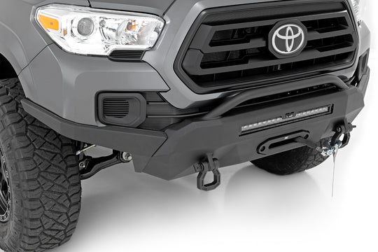 10713 Front Bumper - -High Clearance - Hybrid - Toyota Tacoma (16-23) Rough Country Canada