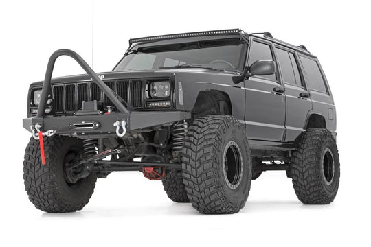 10570 Front Winch Bumper - Jeep Cherokee XJ 2WD/4WD (1984-2001) Rough Country Canada