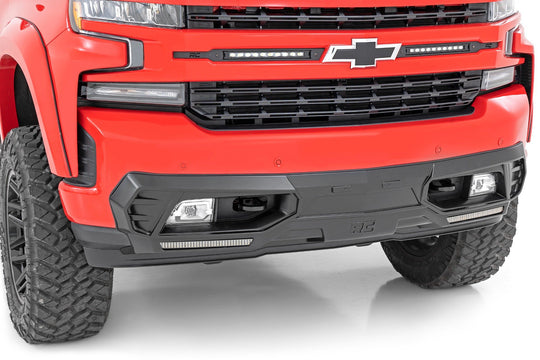 99028 Front Bumper Fascia Cover Kit - Chevy Silverado 1500 2WD/4WD (19-22) Rough Country Canada