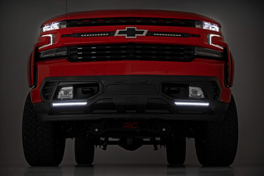 99028 Front Bumper Fascia Cover Kit - Chevy Silverado 1500 2WD/4WD (19-22) Rough Country Canada