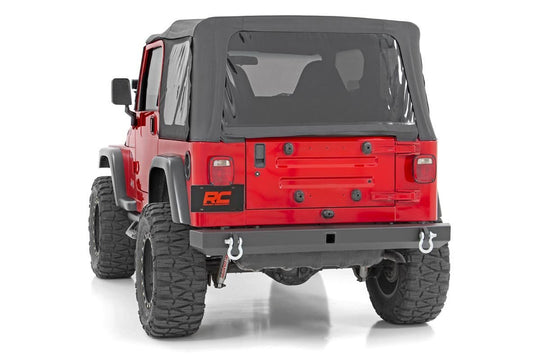 10591 Rear Bumper - Full Width - Jeep Wrangler TJ 4WD (1997-2006) Rough Country Canada