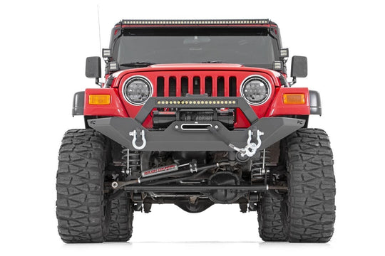10595 Front Bumper - Rock Crawler - Jeep Wrangler TJ 4WD (1997-2006) Rough Country Canada
