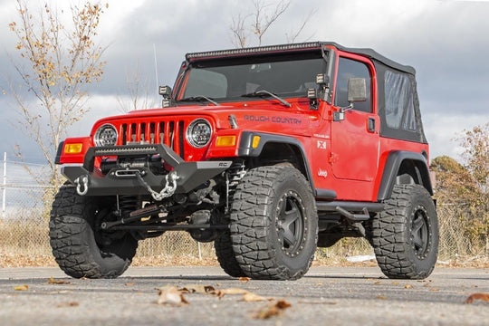 10595 Front Bumper - Rock Crawler - Jeep Wrangler TJ 4WD (1997-2006) Rough Country Canada