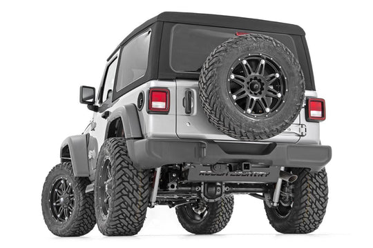 10599 Skid Plate - Muffler - Jeep Wrangler JL 4WD (2018-2023) Rough Country Canada