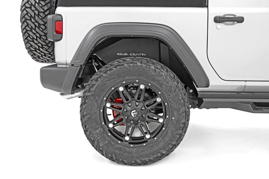 10498A Inner Fenders - Rear - Jeep Wrangler 4xe (21-23)/Wrangler JL (18-23) Rough Country Canada
