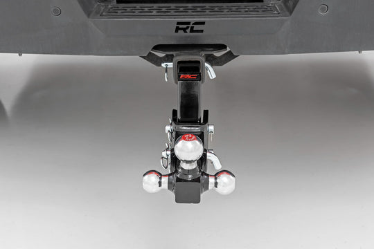 99100 Adjustable Trailer Hitch - 6 Inch Drop - Multi-Ball Mount - Fits 2 Inch Receiver Rough Country Canada
