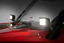 Load image into Gallery viewer, 92035 LED Light - Cage Mount - 2" Chrome Pair - Wide Angle - Honda Talon (19-21) Rough Country Canada