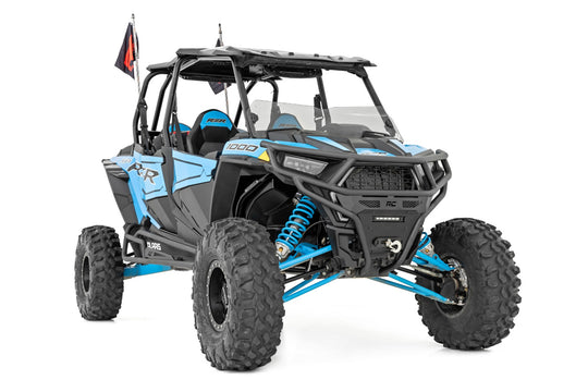 93131 Tubular Bumper - Front - Black Series LED - 6" Light - Slim Line - Polaris RZR XP1000 Rough Country Canada