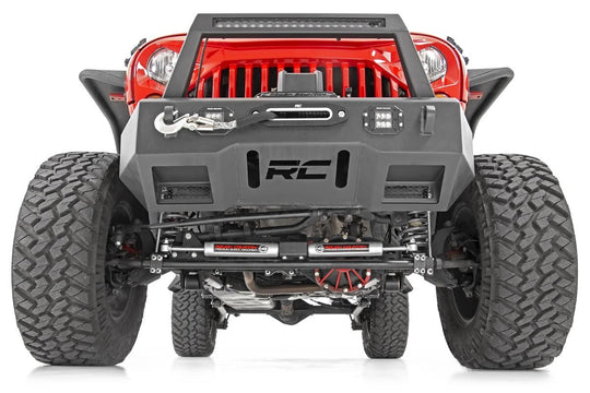 10601 High Steer Kit - Track Bar Bracket Combo - Jeep Wrangler JK (07-18) Rough Country Canada