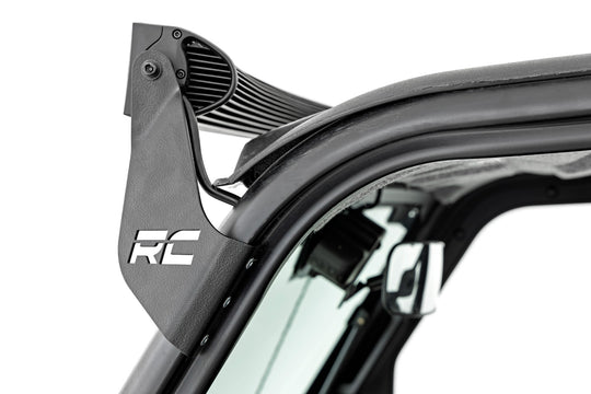 93128 LED Light - Rear Mount - 50" Black Pair - - Polaris Ranger 1000XP (14-22) Rough Country Canada